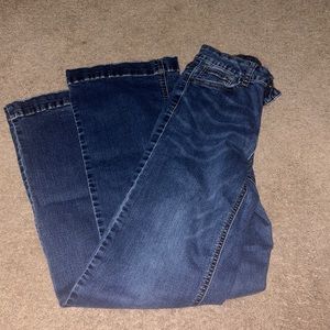 Women’s blue jeans